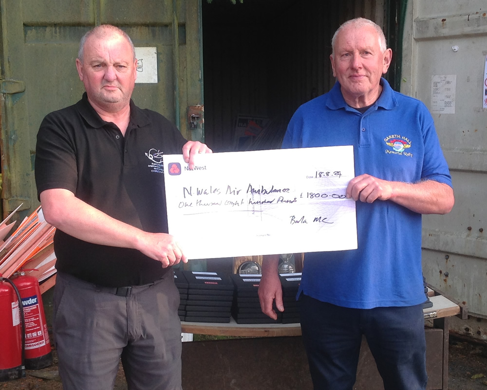 air ambulance cheque